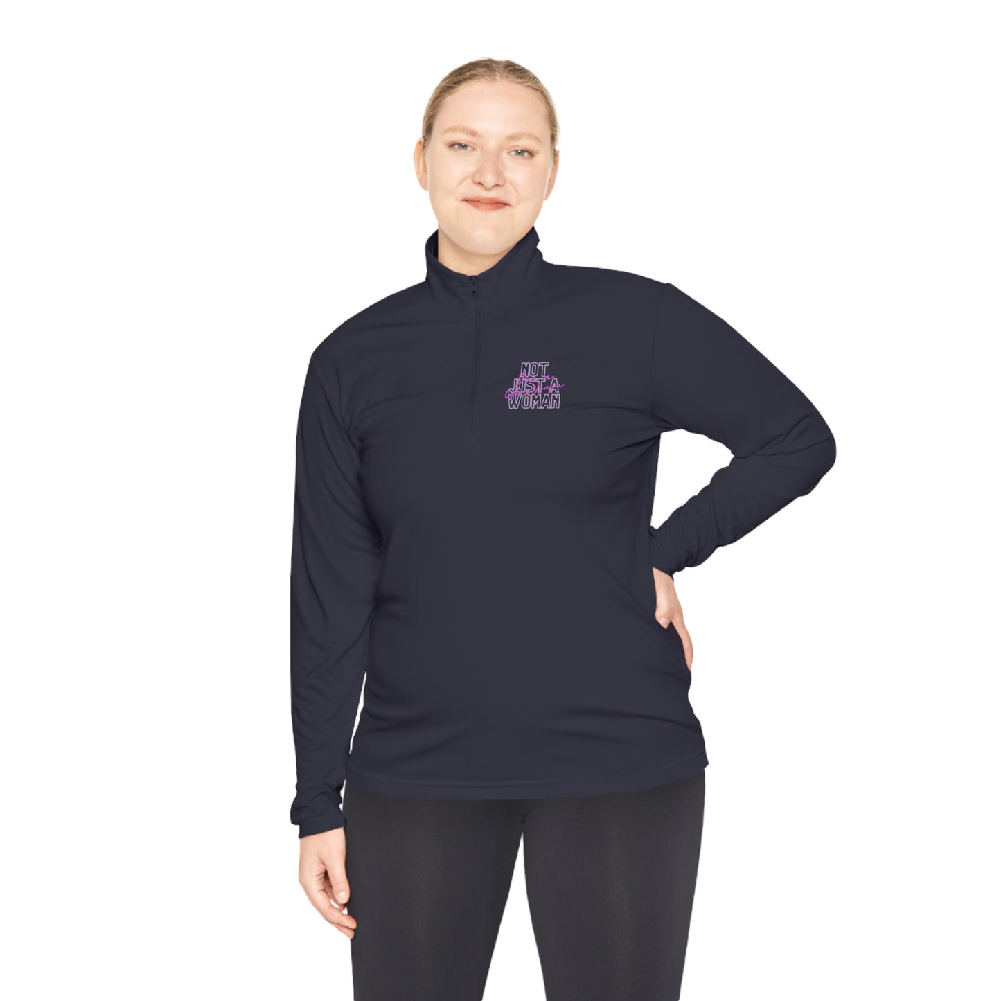 Cyber Ninja Pullover - Unisex Quarter-Zip Pullover