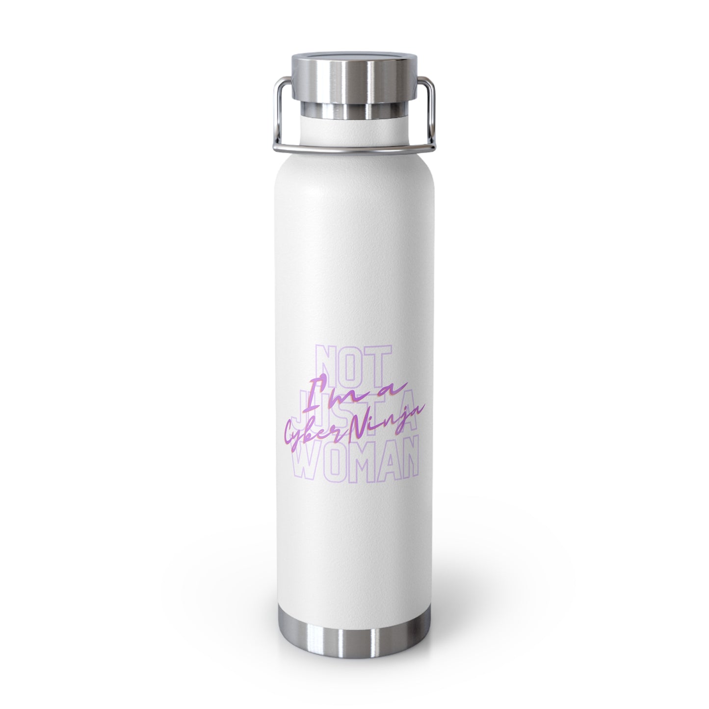 Not just a Woman Copper Vacuum Insulated Bottle, 22oz