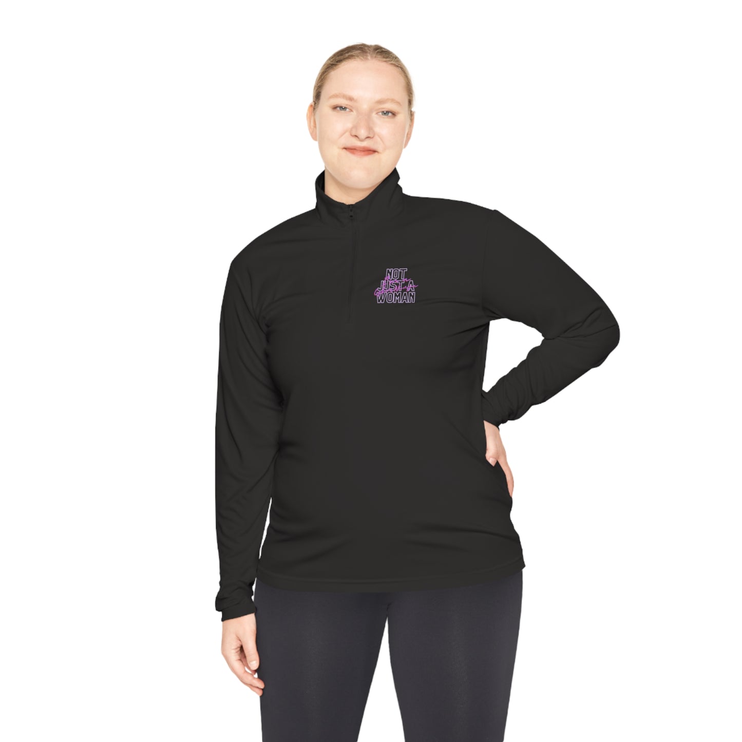 Cyber Ninja Pullover - Unisex Quarter-Zip Pullover