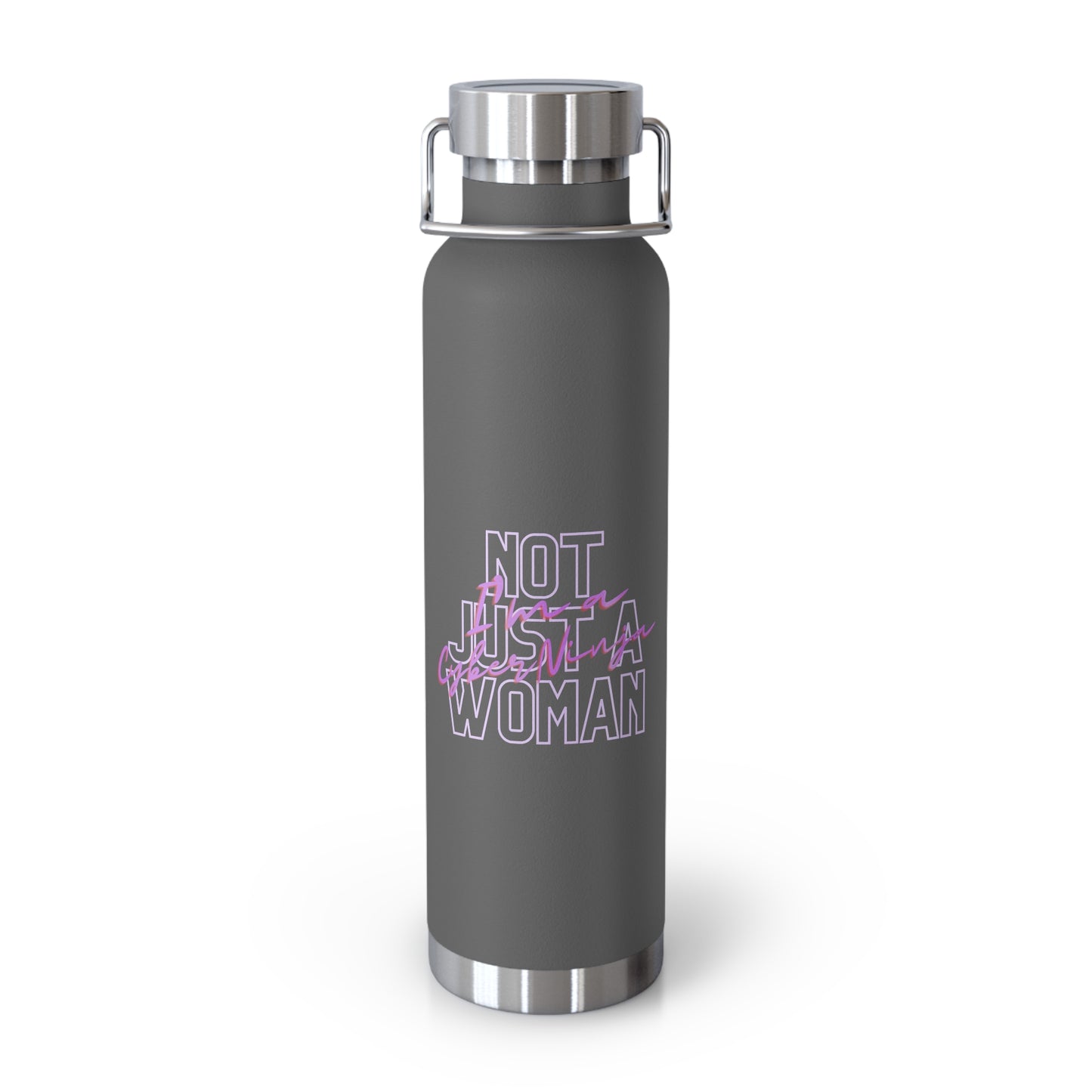 Not just a Woman Copper Vacuum Insulated Bottle, 22oz